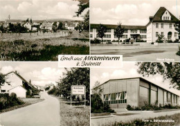 73872518 Meckenbeuren Panorama Neue Schule Turn- Und Schwimmhalle Ortseingang Me - Meckenbeuren