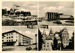 73872515 Wolfsburg Schwimmstadion VW-Werk Kraftwerk Ledigenheim Schloss Wolfsbur - Wolfsburg