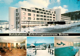 73837781 Brilon Reichsbund Erholungszentrum Foyer Winterpanorama Hallenbad Brilo - Brilon