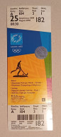 Athens 2004 Olympic Games -  Hockey Unused Ticket, Code: 182 - Apparel, Souvenirs & Other