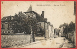 Yonne ( 89 ) Neuvy-Sautour : Rue Du Pressoir - CPA écrite BE - Neuvy Sautour