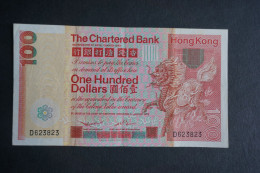 (M) 1979 HONG KONG OLD ISSUE - The Chartered Bank 100 Dollars #D623,823 - Hongkong