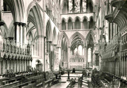 72811870 Salisbury Wiltshire The Choir Salisbury Cathedral Salisbury - Andere & Zonder Classificatie