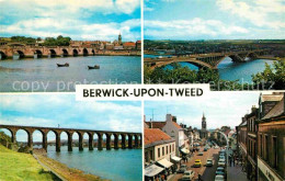 72799279 Berwick-upon-Tweed Old Bridge Royal Tweed Bridge Royal Border Bridge Hi - Sonstige & Ohne Zuordnung