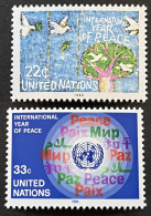 UNITED NATION NEW YORK - MNH** - 1986 - #  497/498 - Unused Stamps