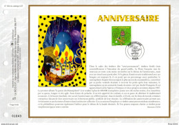 " MARSUPILAMI " Sur Feuillet CEF 1er Jour N°té De 2003 N° YT 3569 En Parfait état. - Stripsverhalen