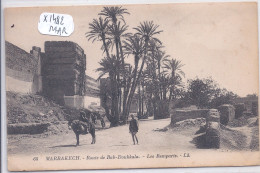 MARRAKECH- ROUTE DE BAB-DOUKKALA- LES REMPARTS - Marrakech