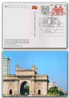 India 2023 Gateway Of India, Mumbai,George V, Emperor,Taj Mahal PO ,Indo Islamic Architecture, Postcard (*) Inde - Lettres & Documents