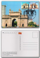 India 2023 Gateway Of India, Mumbai,George V, Emperor,Taj Mahal PO ,Indo Islamic Architecture, Postcard (*) Inde - Storia Postale