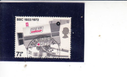 GRAN BRETAGNA  1972 - Unificato  667° - Telecamera - Used Stamps
