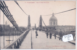 TOULOUSE- SUR LE PONT ST-PIERRE - Toulouse