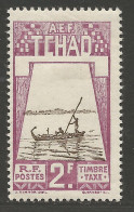 TCHAD Taxe N° 21 NEUF* CHARNIERE  / Hinge  / MH - Autres & Non Classés