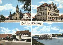 41976788 Plittersdorf Rastatt Kirche Rathaus Denkmal Fahrgastschiff Plittersdorf - Rastatt