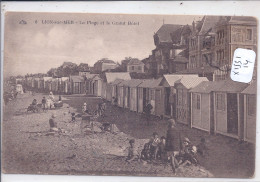 LION-SUR-MER- LA PLAGE ET LE GRAND-HOTEL - Autres & Non Classés