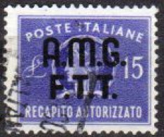 Italia-A-0742: TRIESTE - Zona A - R. A. 1949 (o) Used - Uno Solo - Qualità A Vostra Opiniove.. - Oblitérés