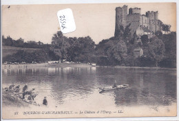 BOURBON-L ARCHAMBAULT- LE CHATEAU ET L ETANG - Bourbon L'Archambault