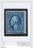 USA:  1908/09  G. WASHINGTON  -  5 C. USED  STAMP  -  D. 12  -  YV/TELL. 171 - Usados