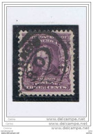 U.S.A.:  1902/03  A. JACKSON  -  3 C. USED  STAMP  -  YV/TELL. 146 - Usados