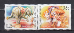 Bulgaria 2002 - EUROPA: Circus, Mi-Nr. 4550/01, MNH** - 2002