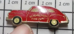 1316B Pin's Pins / Beau Et Rare / THEME : POMPIERS / GROSSE VOITURE DU CHEF DES POMPIERS SCHENECTADY FIRE DEPT - Pompiers