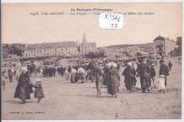 PLENEUF-VAL ANDRE- VAL-ANDRE- LA PLAGE- VILLA NOTRE-DAME ET HOTEL DES BAINS - Pléneuf-Val-André