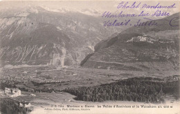 SUISSE - Montana S Sierre - La Vallée D'Anniviers Et Le Weisshorn Alt 4512 M - Carte Postale Ancienne - Sierre