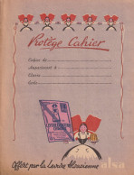 PROTEGE CAHIER ANCIEN ALSA  LEVURE ALSACIENNE     VOIR VERSO - Copertine Di Libri