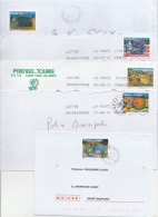 FRANCE 2010 LA SERIE COMPLETE LES SAVEURS DE NOS REGIONS (2) YT 443 A 454 SEUL SUR LETTRE - Cartas & Documentos