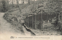 FRANCE - Fontainebleau - Forêt De Fontainebleau - La Grotte Aux Cristaux - Carte Postale Ancienne - Fontainebleau