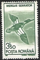 Rumania - MNH ** 1991 :  Red-breasted Merganser  -  Mergus Serrator - Patos