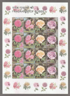 India 2006 Fragrance Of Roses (Perfumed) MINT SHEETLET Good Condition (SL-42) - Unused Stamps