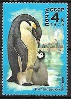 Russia CCCP - MNH ** 1978 :   Emperor Penguin    Aptenodytes Forsteri	(with Chick) - Pinguïns & Vetganzen