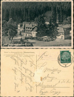 Ansichtskarte Erlabrunn-Breitenbrunn (Erzgebirge) Partie Am Täumerhaus 1936 - Breitenbrunn