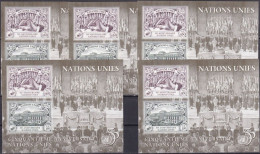 UNO GENF 1995 Mi-Nr. Block 7 5 Stück ** MNH - Hojas Y Bloques