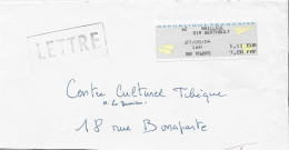 Vignette D'affranchissement De Guichet - MOG - Bailleul Sir Berthoult - Pas De Calais - 2000 Type « Avions En Papier »