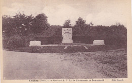 VAL DE MARNE  CACHAN FOYER DES PTT  LE MONUMENT LE BON ACCUEIL - Cachan