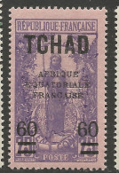 TCHAD N° 32 NEUF** LUXE SANS CHARNIERE / Hingeless / MNH - Nuevos