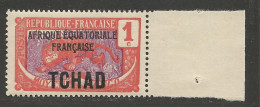 TCHAD N° 19 NEUF** LUXE SANS CHARNIERE / Hingeless / MNH - Unused Stamps