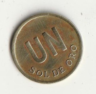 UN SOL DE ORO 1975 PERU /3884/ - Pérou