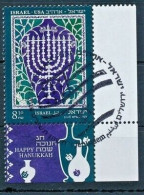 ISRAEL 2018 JOINT ISSUE WITH USA HANUKKAH STAMP MNH WITH 1st DAY POST MARK - Neufs (avec Tabs)