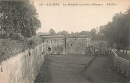 FRANCE - Bayonne - Remparts à La Porte D'espagne - Carte Postale Ancienne - Bayonne