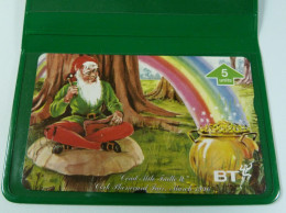 UK - Great Britain - BT & Landis & Gyr - BTO124 - Irish Leprechaun - Cork Fair 1996 - 505L - 1000ex - Mint In Folder - BT Buitenlandse Uitgaven