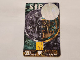 PERU-(PER-TE-90A)-Sipan Hologram-SIP-(78)(5 SOLES)(00923688)(tirage-?)-used Card+1cars Prepiad,free - Perù