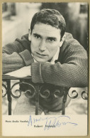 Robert Hossein (1927-2020) - Jolie Ancienne Photo Signée - 60s - Actors & Comedians