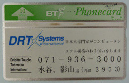 UK - Great Britain - BT & Landis & Gyr - BTP222 - DRT Systems International - 403D - 500ex - Mint - R - BT Emissions Privées