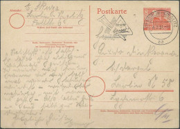 BERLIN 1949 Mi-Nr. P 4 B Postkarte Gelaufen - Cartes Postales - Oblitérées