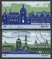 Norwegen Norway 2020. Mi.Nr. 2015-2016, Used O - Gebraucht