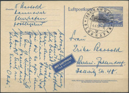 BERLIN 1953 Mi-Nr. P 16 B Postkarte Gelaufen - Cartes Postales - Oblitérées