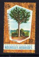 Nouvelles Hébrides N° 280 XX Industrie Du Bois Légende  Française Sans Charnière TB - Unused Stamps