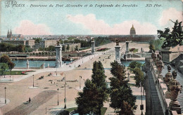 FRANCE - Paris - Panorama Du Pont Alexandre Et De L'esplanade Des Invalides - Carte Postale Ancienne - Bridges